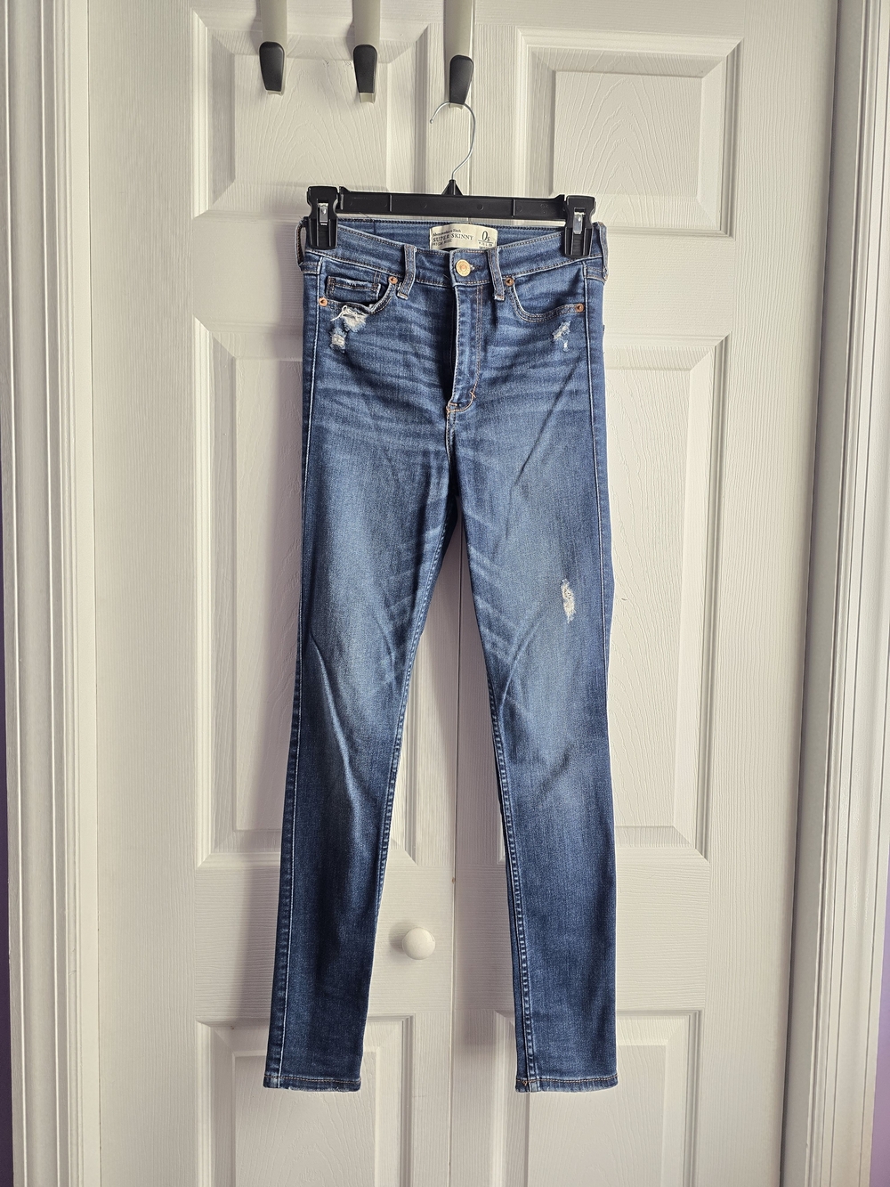 Abercrombie & Fitch Super Skinny High Rise Size 25 0s Length 29in